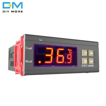 STC-1000 LCD Digital Display Termostat de Control al Temperaturii Termometru Thermo Controller Cu Senzor NTC AC 110-220V 10A -50~90