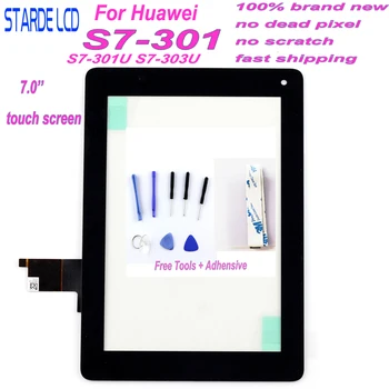 Starde 7.0 inch Pentru Huawei MediaPad S7-S7 301-301U S7-303U Tablet Pc cu Ecran Tactil Cu Digitizer Panoul Frontal de Sticlă