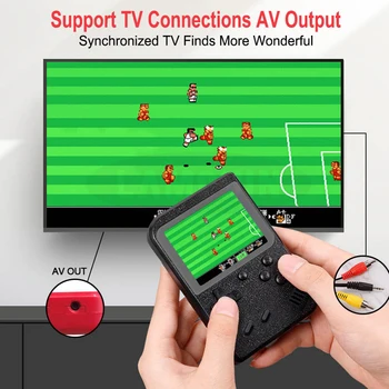 Retro Portabil Mini Handheld Consola de jocuri Video de 8-Biți 3.0 Inch LCD Color, Copii Adulți Cadou de Culoare Joc de Jucător Built-in de 500 de Jocuri
