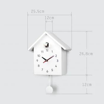 Cuc Cuarț Birou Ceasuri De Masă Ceasuri De Perete Cu Design Modern Pasăre Agățat Ceas Decor Ceasuri De Alarmă Acasă Dormitor
