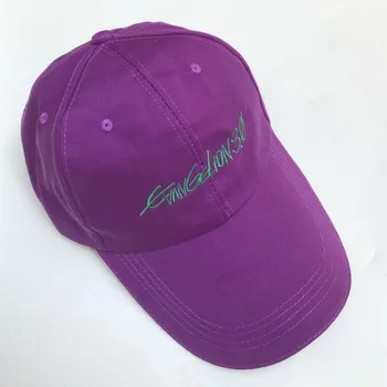Evangelion 3.0 EVA 01 02 Cosplay Broderie Pălărie Violet / Roșu Șapcă de Baseball