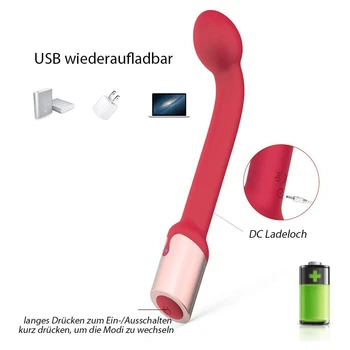 Zerosky G-Spot Vibrator Vagin Stimulator Clitoridian Masaj 10 Frecvența de Vibrație de Încărcare USB Jucarii Sexuale Pentru Femei