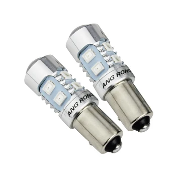 ANGRONG BAW9s HY21W 64137L 10 SMD Bec LED Indicator de Semnal Lateral Lumina DRL Amber