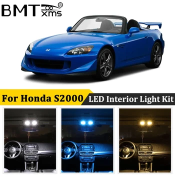 BMTxms 7Pcs Canbus Fara Eroare Auto Led Interior Lampă de lumină de inmatriculare Pentru Honda S2000 2000-2009 Auto Accesorii de Iluminat