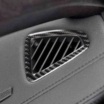 Styling auto Evacuare Aer din fibra de Carbon Autocolante Sequin Capac ornamental Pentru BMW 1 2 3 4 5 Seria 7 X1 X3 X4 X5 X6 F10 F30 F15 F16 G30 E90