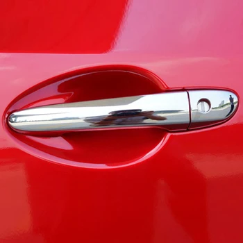 Chrome Capacul Mânerului Portierei Laterale Pentru Mazda 2 3 6 Cx-5 2012 - 2016 2017 Prinde Trim Suprapunere De Turnare Garnitura M2 M3 M6 Cx5