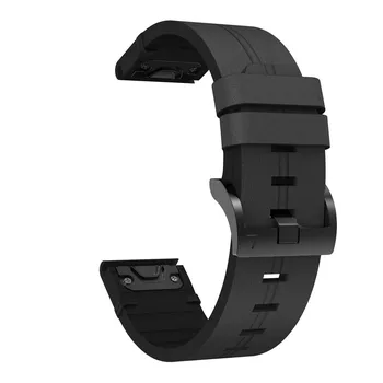 Nou Clasic de lux din Piele Curea ceas Easy fit rapid Link Brățară Curea 22MM Pentru Garmin Fenix 5 Smart Watch band bratara