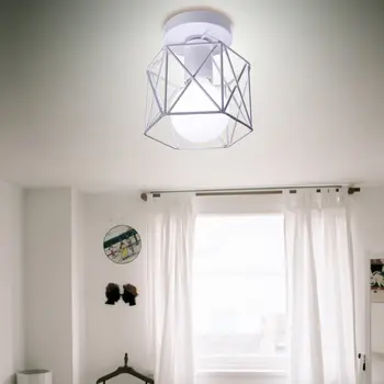 Modern Nordic Lumini Plafon Fixare Fier Led Lampă de Plafon Candelabru pentru Living Bucatarie Balcon Decor de Suspendare a corpului de Iluminat