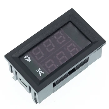 10buc DC 0-100V 10A Ampermetru Voltmetru Digital Afișaj Dual Detector de Tensiune de Curent Contor de Panel Amp Volt Ecartament 0.28