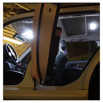 14 Becuri Albe Canbus LED Interior Auto Lectură Kit de Lumina Pentru a se Potrivi 1999-2005 Volkswagen VW Golf 4 GTI MK4 Harta Cupola Lămpii din Portbagaj