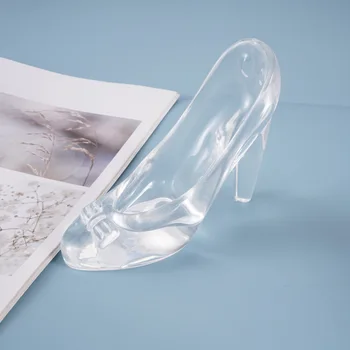DIY Cristal Epoxidice Mucegai Tocuri inalte Printesa Pantof de Cristal Set Decorare Mucegai Silicon