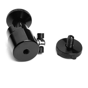 De Vânzare la cald 1/4 Hot Shoe Adaptor Cradle Cap de Minge, cu Blocare pentru Trepied Camera LED Flash Bracket Suport de Montare