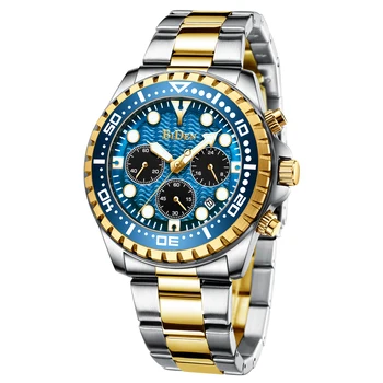 2020 Brand de Top din oțel complet de afaceri cuarț ceas impermeabil cu design nou încheietura ceas pentru om