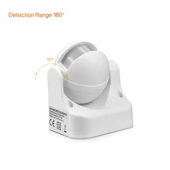 Sensibilitate ridicată la 180 de Grade 110V-240V PIR Senzor de Mișcare Infraroșu Comutator DIY Smart Security LED-uri de lumină de Mișcare Detector de Inducție