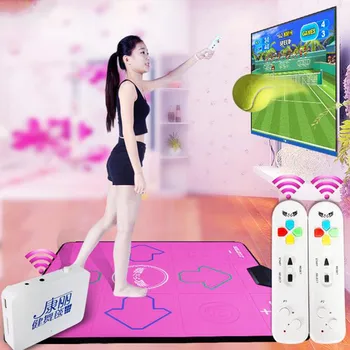 HD Wireless Singură Mână Dance Dance Mat TV Și Calculator cu Dublă Utilizare Accesorii de Sport
