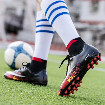 2018 Bărbați Băiatul Copii Ghete de Fotbal Terenul de Fotbal ghete de Fotbal TF Hard Court Adidasi Formatori Design Nou Ghete de Fotbal Marimea 34-44