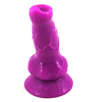 Lupul penis artificial animal penis fals ventuza dick violet anal penisul masturbari jucărie pentru femei sex erotic produse homosexual