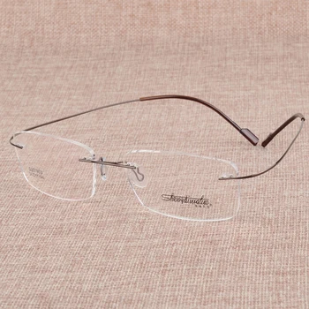 BCLEAR Beta-Ti Designer de Brand Stil Flexibil de Memorie Metal Ochelari fără ramă Cadru pentru oculos de grau Ochelari Optice Cadru