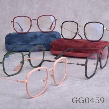 Italiană 2020 noua moda de Lux pentru femei Brand optic ochelari cadru GG0459OK metru pătrat ochelari de soare pentru femei barbati