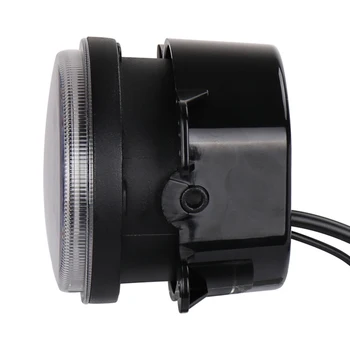 Pentru Jeep Wrangler 4 inch ceață de lumină RGB cu angel eyes deschidere proiectoare ceata 30W LED-uri, lămpi de masina
