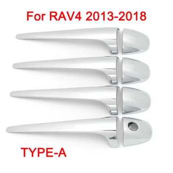 Pentru Toyota Rav4 Chrome Mânerul Ușii Capace Crom Styling accesorii 2006 2007 2013 2017 2018 2019