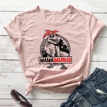 Nu te pune Cu Mamasaurus Veți Obține Jurasskicked grafic Mama de zile cadou tricou tânăr hipster, grunge tumblr estetice tees